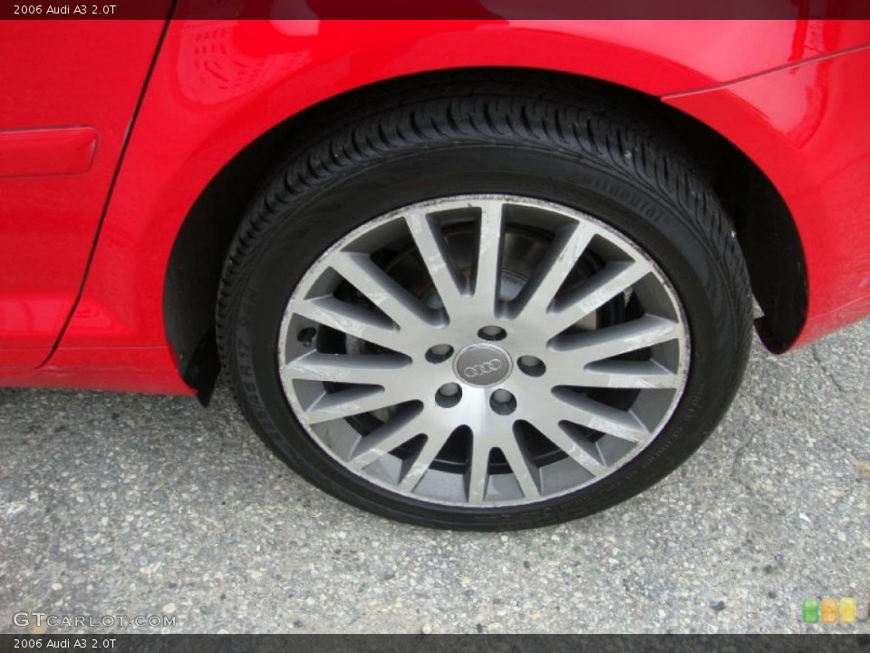 2006 Audi A3 2.0T Wheel and Tire Photo #38724907