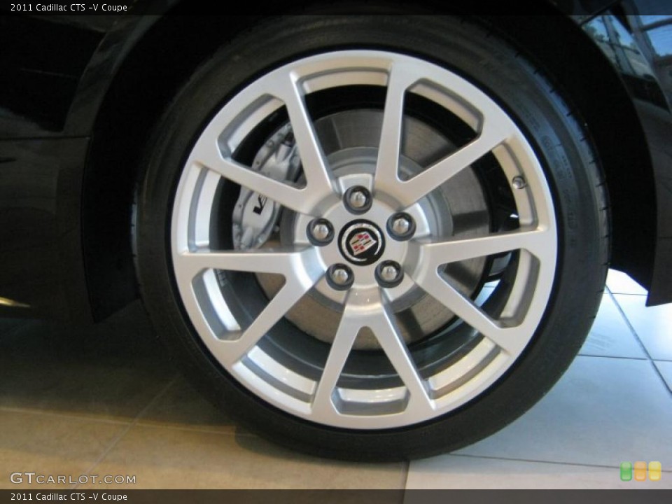 2011 Cadillac CTS -V Coupe Wheel and Tire Photo #38725715