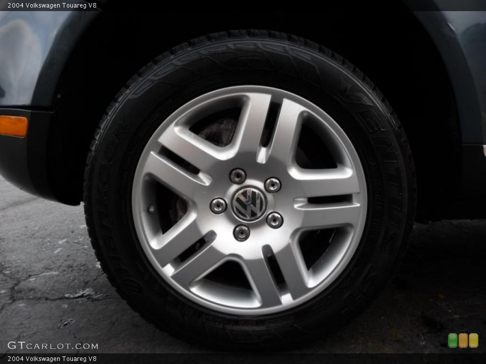 2004 Volkswagen Touareg V8 Wheel and Tire Photo #38726035