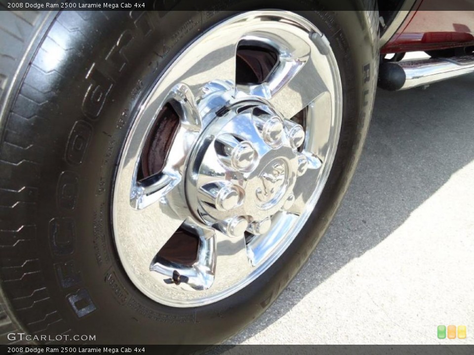 2008 Dodge Ram 2500 Laramie Mega Cab 4x4 Wheel and Tire Photo #38726211