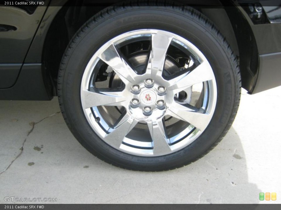 2011 Cadillac SRX FWD Wheel and Tire Photo #38726223