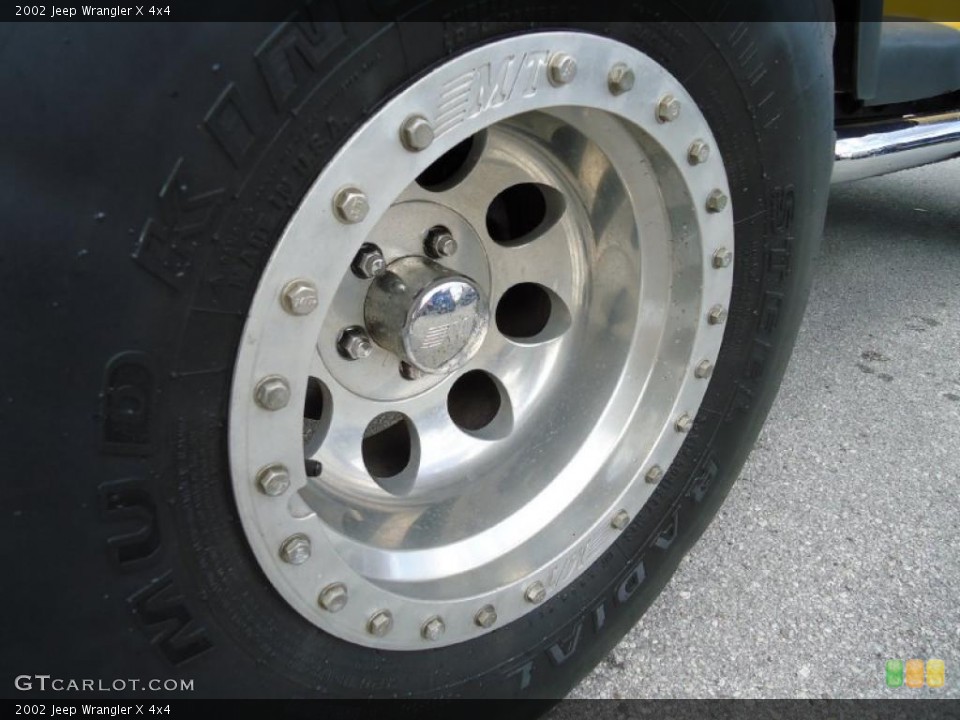 2002 Jeep Wrangler Custom Wheel and Tire Photo #38728539