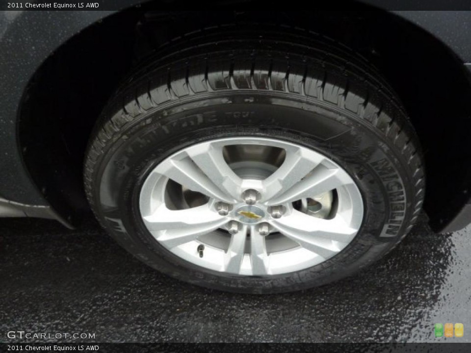 2011 Chevrolet Equinox LS AWD Wheel and Tire Photo #38729159