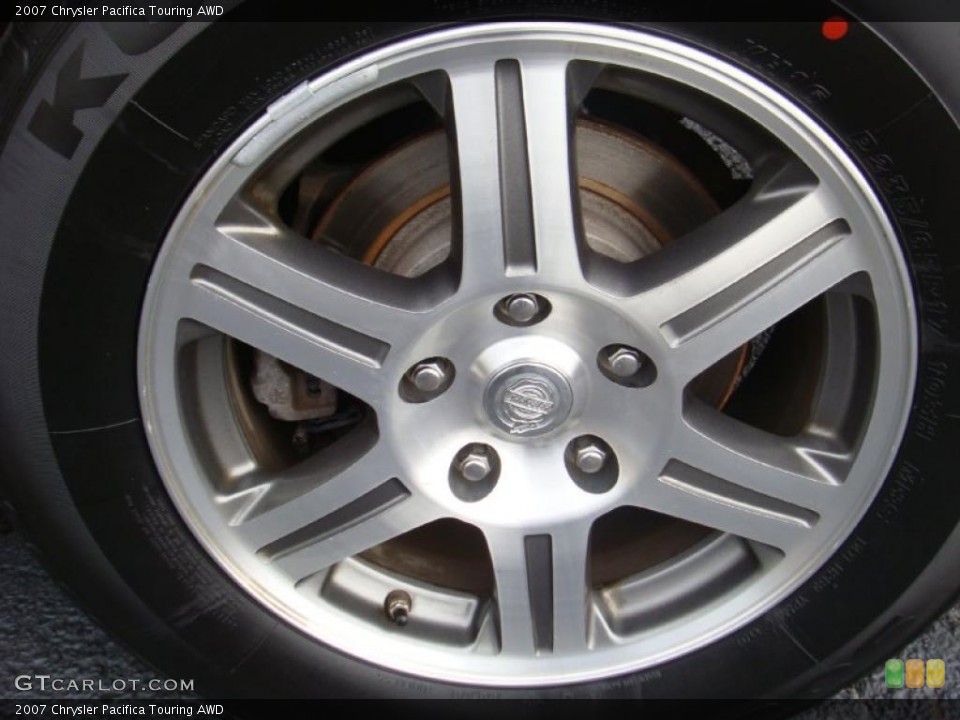 2007 Chrysler Pacifica Touring AWD Wheel and Tire Photo #38734464