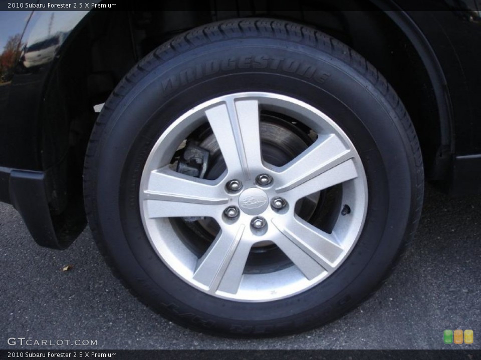 2010 Subaru Forester 2.5 X Premium Wheel and Tire Photo #38736853