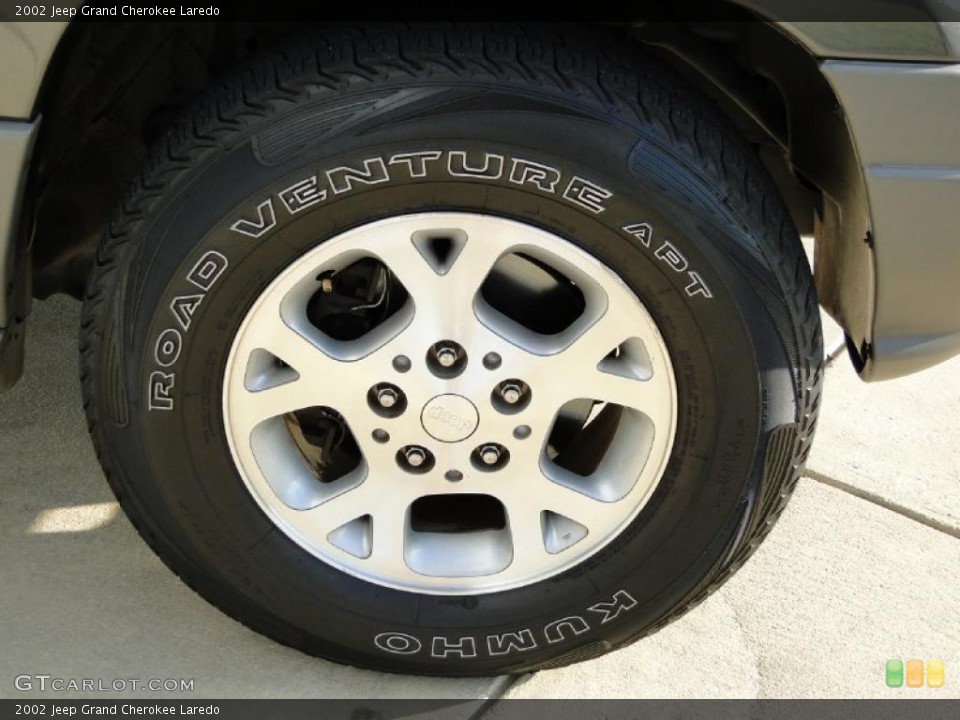 2002 Jeep Grand Cherokee Laredo Wheel and Tire Photo #38739963