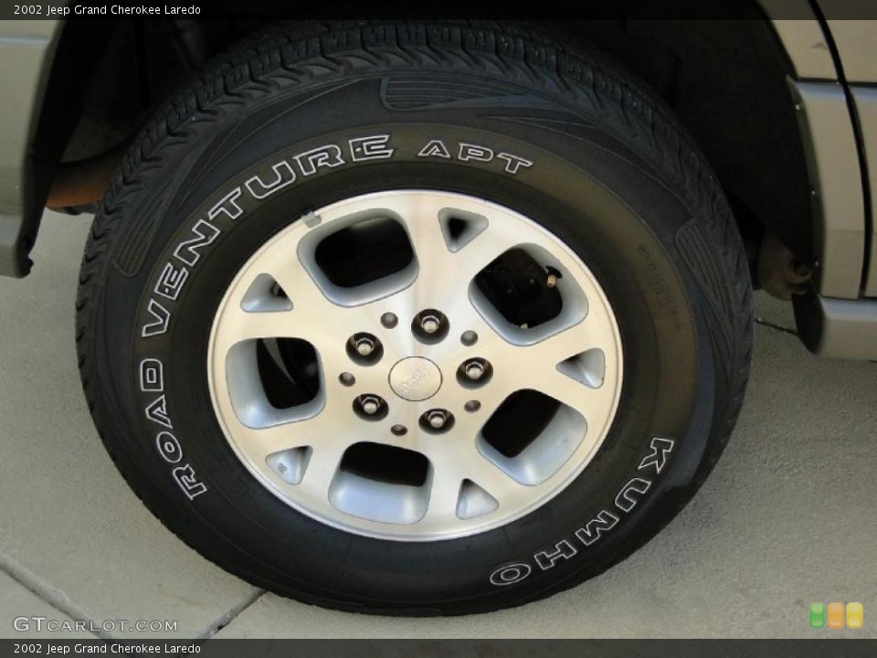 2002 Jeep Grand Cherokee Laredo Wheel and Tire Photo #38739980