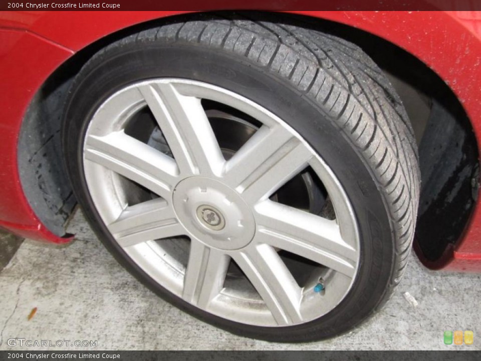 2004 Chrysler Crossfire Limited Coupe Wheel and Tire Photo #38741352