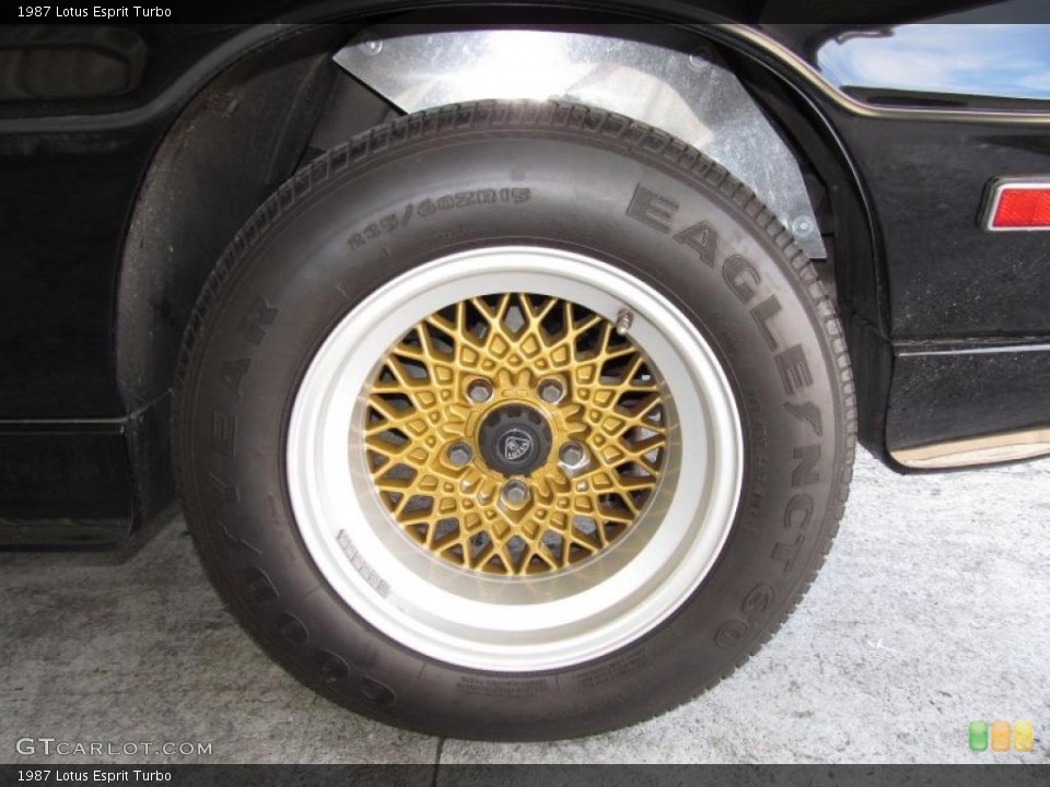 1987 Lotus Esprit Wheels and Tires