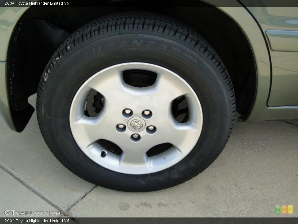 2004 toyota highlander tire specs #4 2004 toyota highlander tire specs #4