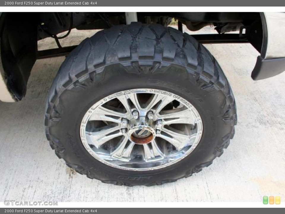 2000 Ford F250 Super Duty Custom Wheel and Tire Photo #38744088