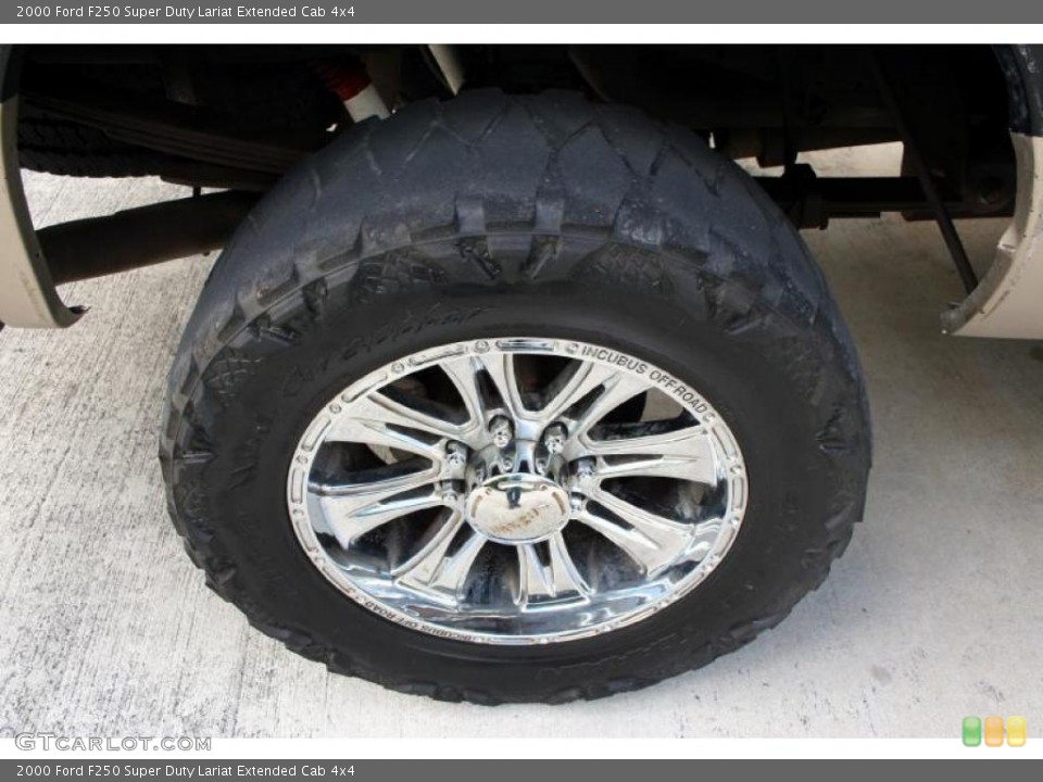 2000 Ford F250 Super Duty Custom Wheel and Tire Photo #38744108