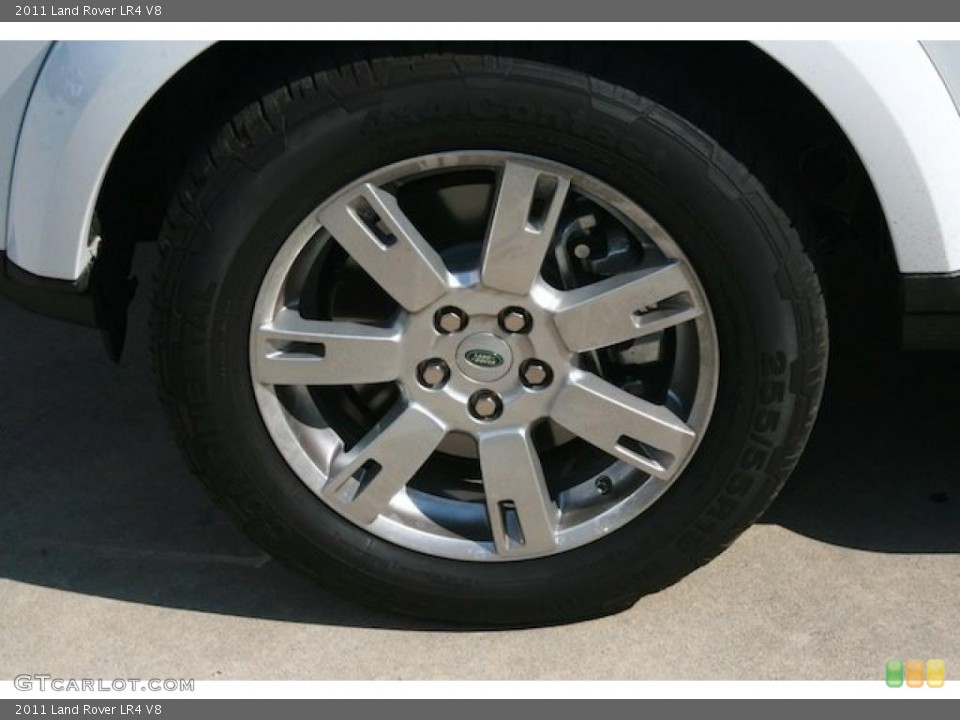 2011 Land Rover LR4 V8 Wheel and Tire Photo #38744325