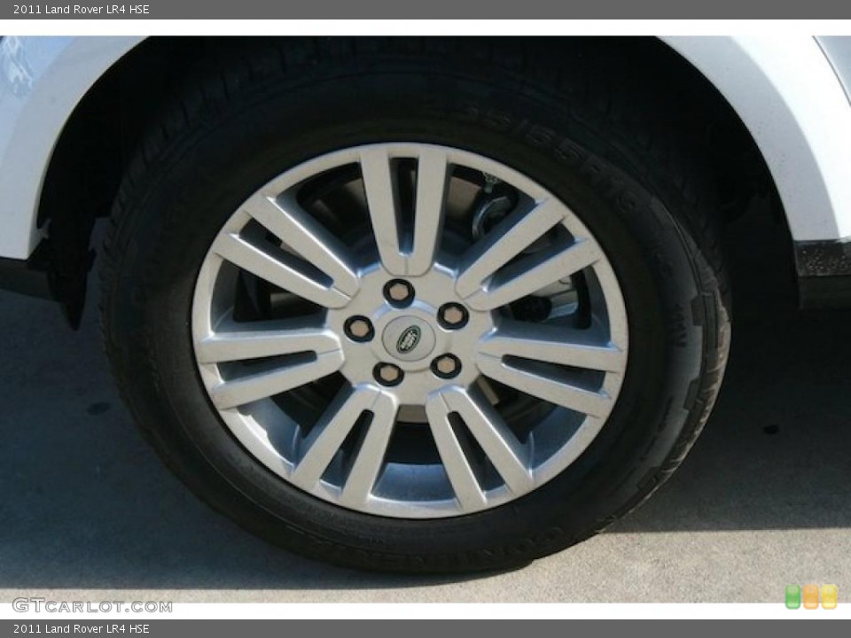 2011 Land Rover LR4 HSE Wheel and Tire Photo #38744640