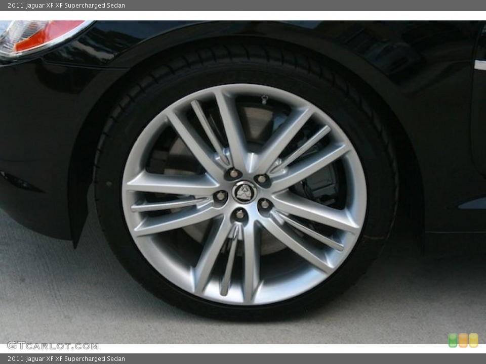 2011 Jaguar XF XF Supercharged Sedan Wheel and Tire Photo #38744996
