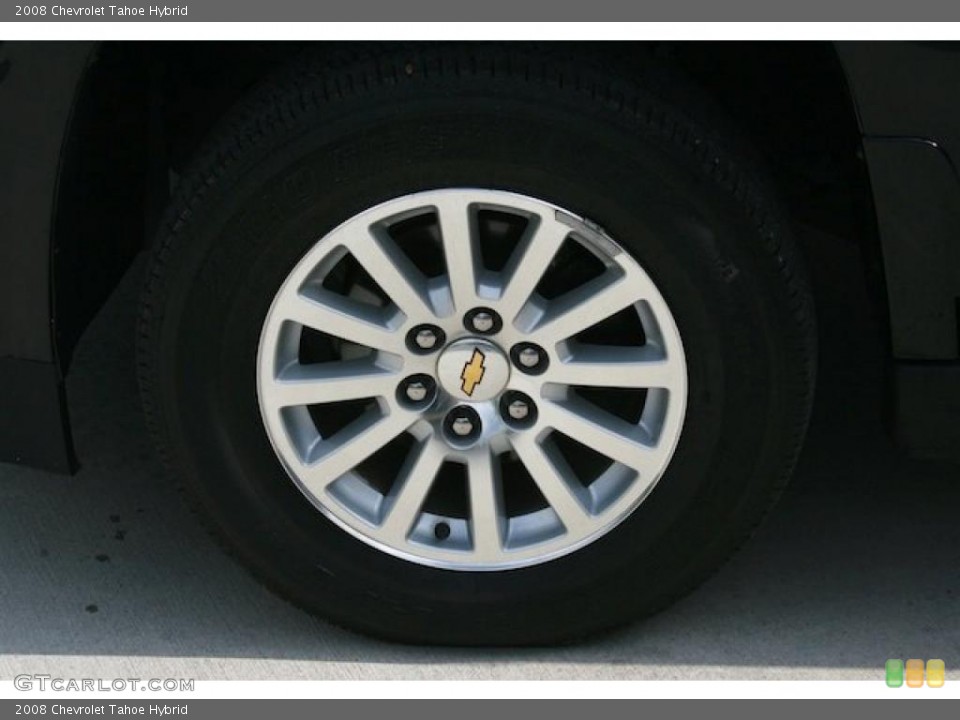 2008 Chevrolet Tahoe Hybrid Wheel and Tire Photo #38746992