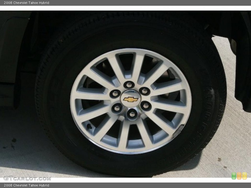 2008 Chevrolet Tahoe Hybrid Wheel and Tire Photo #38746996