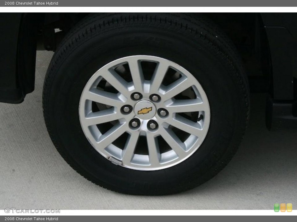 2008 Chevrolet Tahoe Hybrid Wheel and Tire Photo #38747004