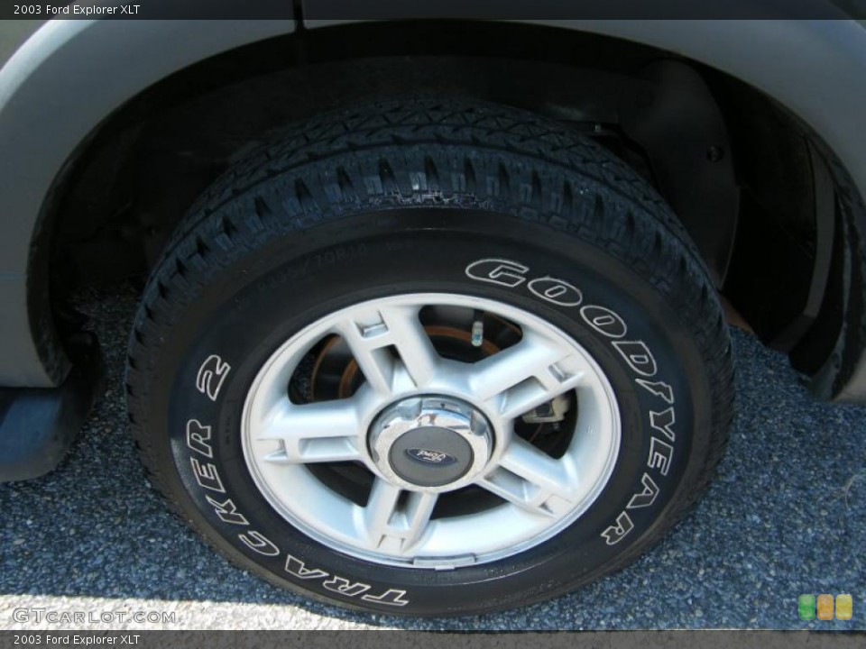 2003 Ford Explorer XLT Wheel and Tire Photo #38747864
