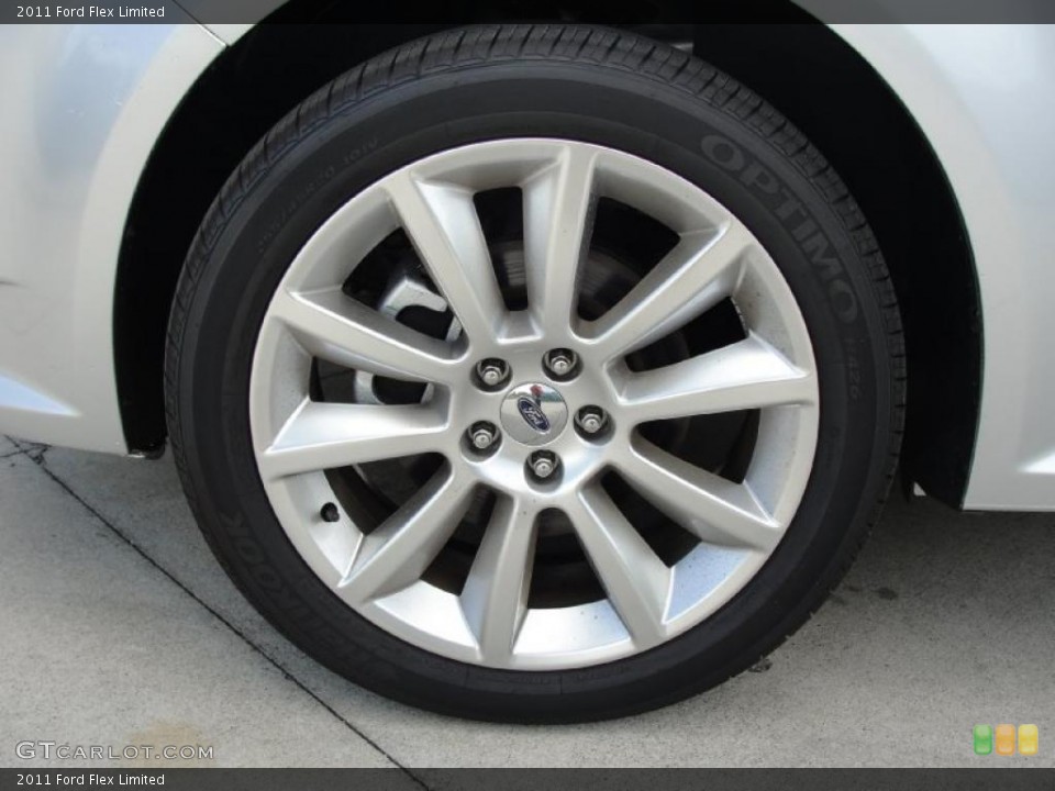 2011 Ford Flex Limited Wheel and Tire Photo #38749360