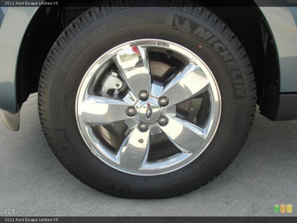 2011 Ford Escape Limited V6 Wheel and Tire Photo #38749928
