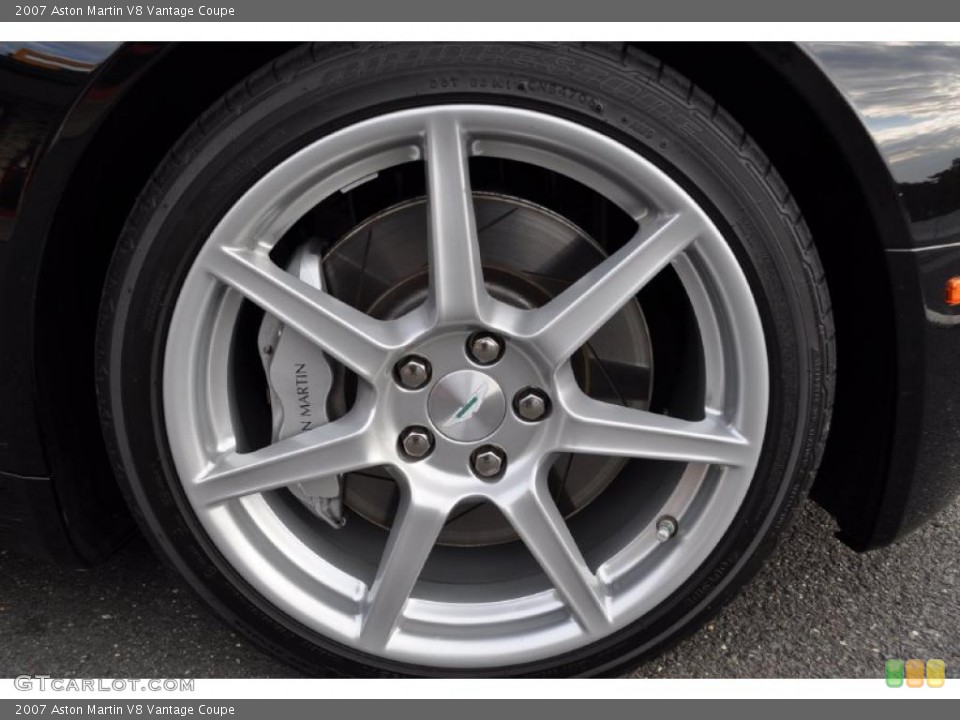2007 Aston Martin V8 Vantage Coupe Wheel and Tire Photo #38751832