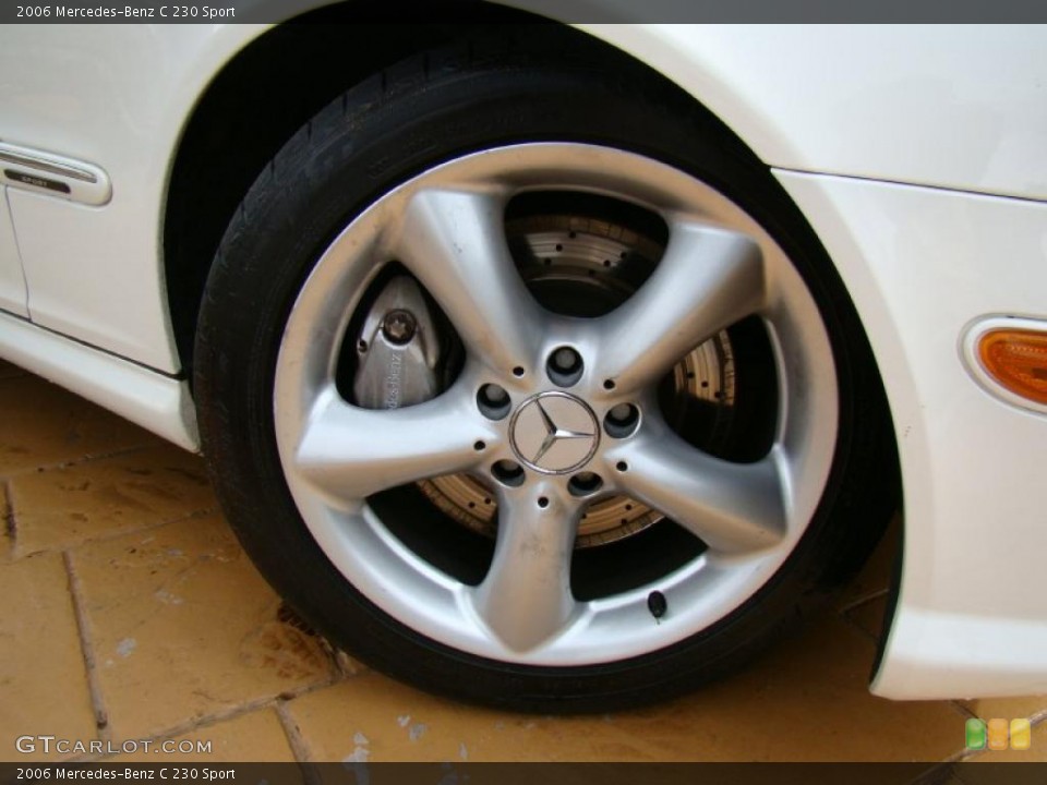 2006 Mercedes-Benz C 230 Sport Wheel and Tire Photo #38752444