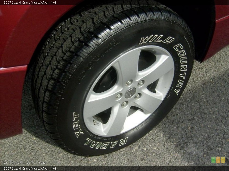 2007 Suzuki Grand Vitara XSport 4x4 Wheel and Tire Photo #38752534