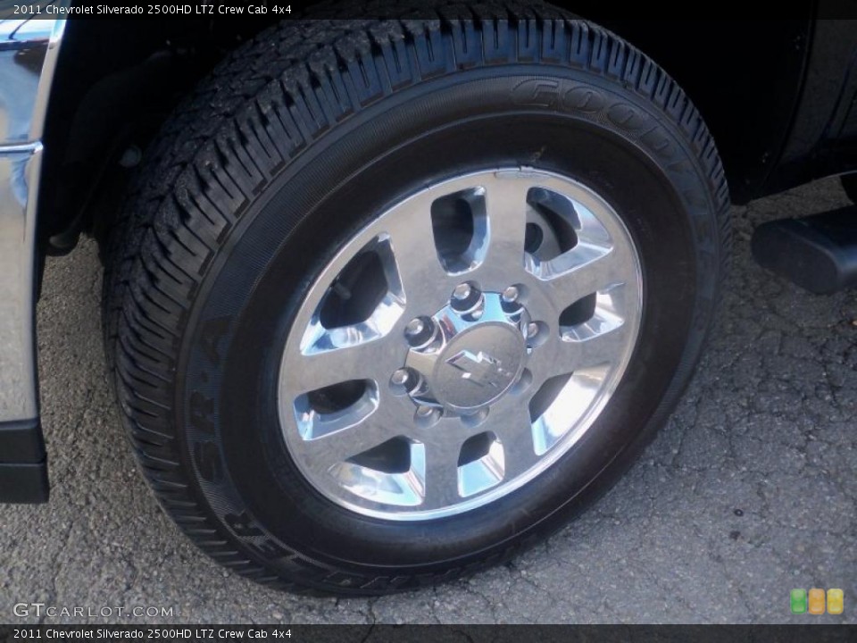 2011 Chevrolet Silverado 2500HD LTZ Crew Cab 4x4 Wheel and Tire Photo #38754268