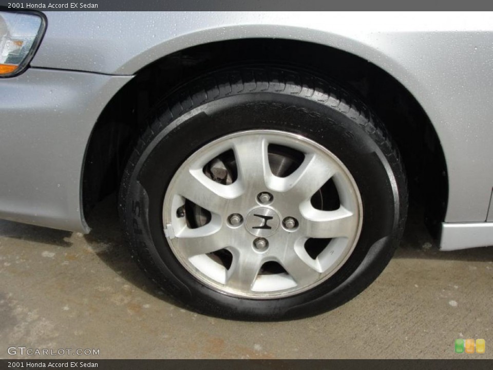 2001 Honda Accord EX Sedan Wheel and Tire Photo #38756212