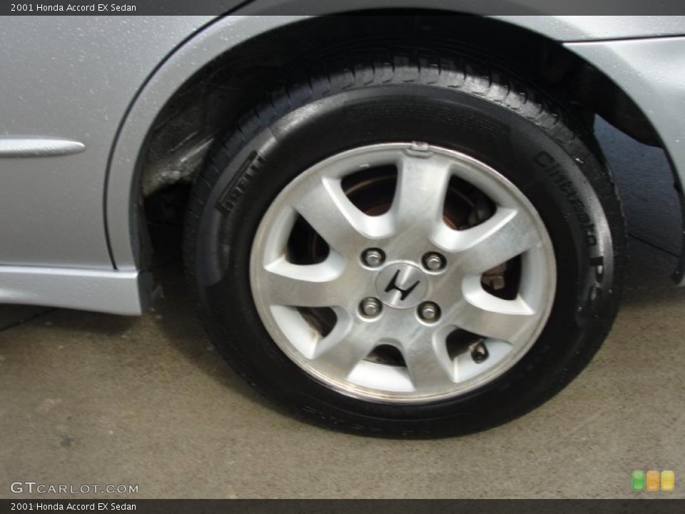 2001 Honda Accord EX Sedan Wheel and Tire Photo #38756228