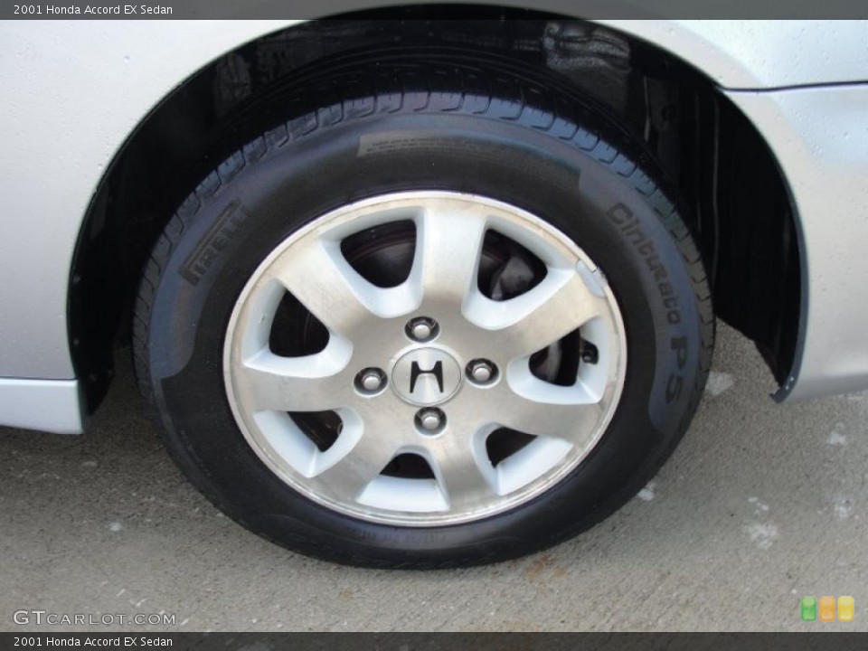 2001 Honda Accord EX Sedan Wheel and Tire Photo #38756264