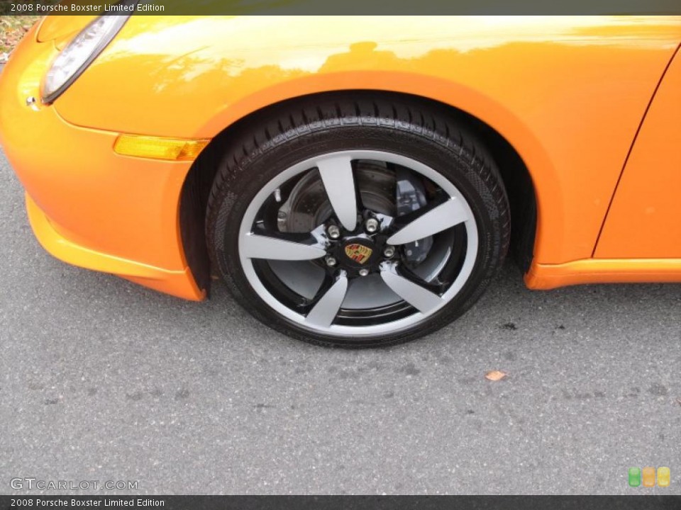 2008 Porsche Boxster Limited Edition Wheel and Tire Photo #38758504