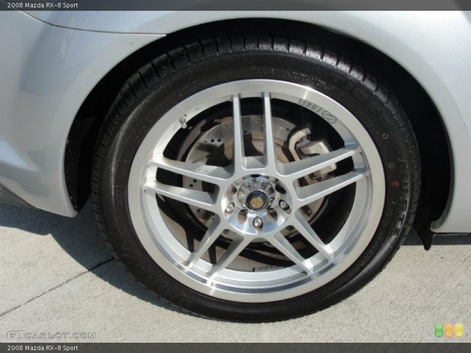 2008 Mazda RX-8 Sport Wheel and Tire Photo #38760296