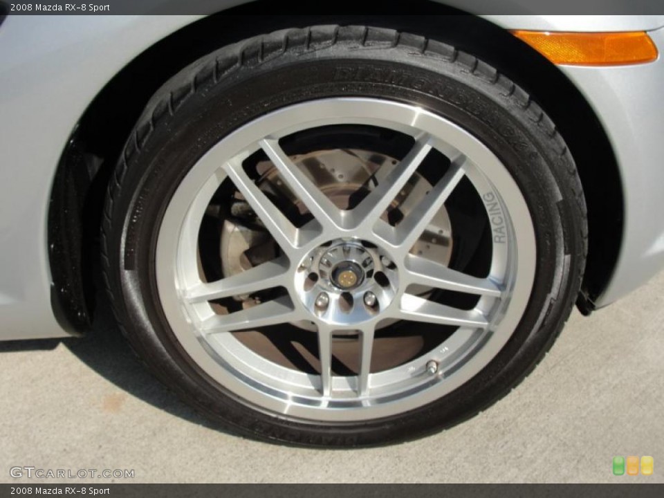 2008 Mazda RX-8 Sport Wheel and Tire Photo #38760304