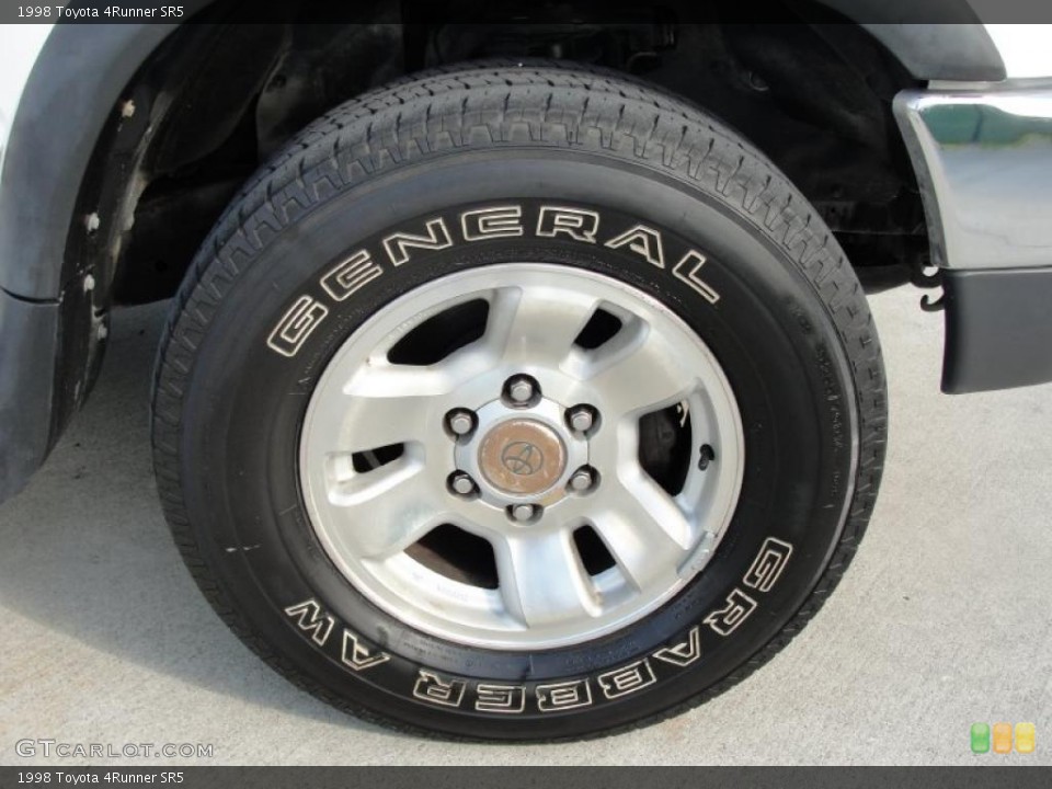 1998 Toyota 4Runner SR5 Wheel and Tire Photo #38762708