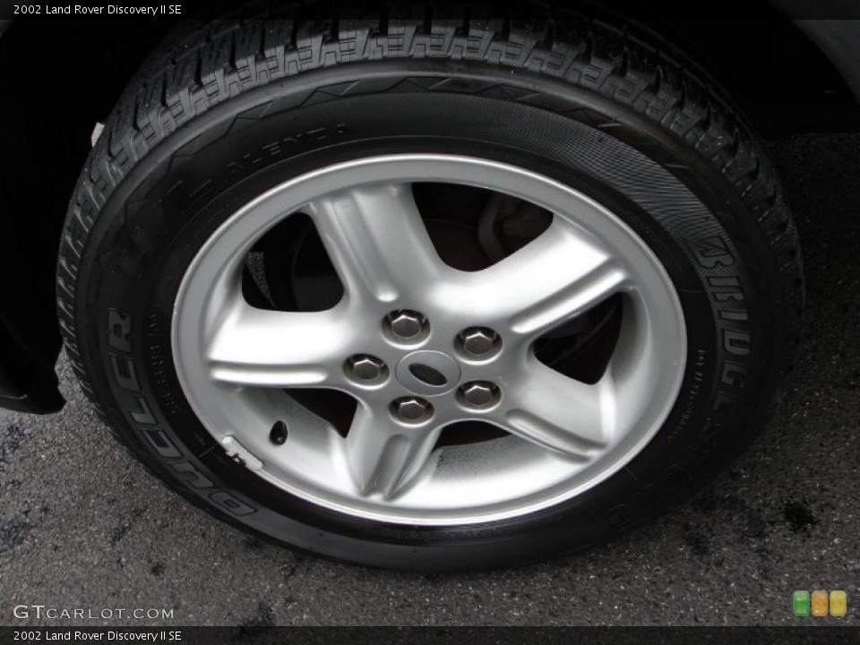 2002 Land Rover Discovery II SE Wheel and Tire Photo #38763208