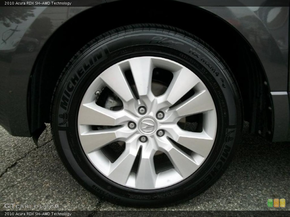 2010 Acura RDX SH-AWD Technology Wheel and Tire Photo #38764228