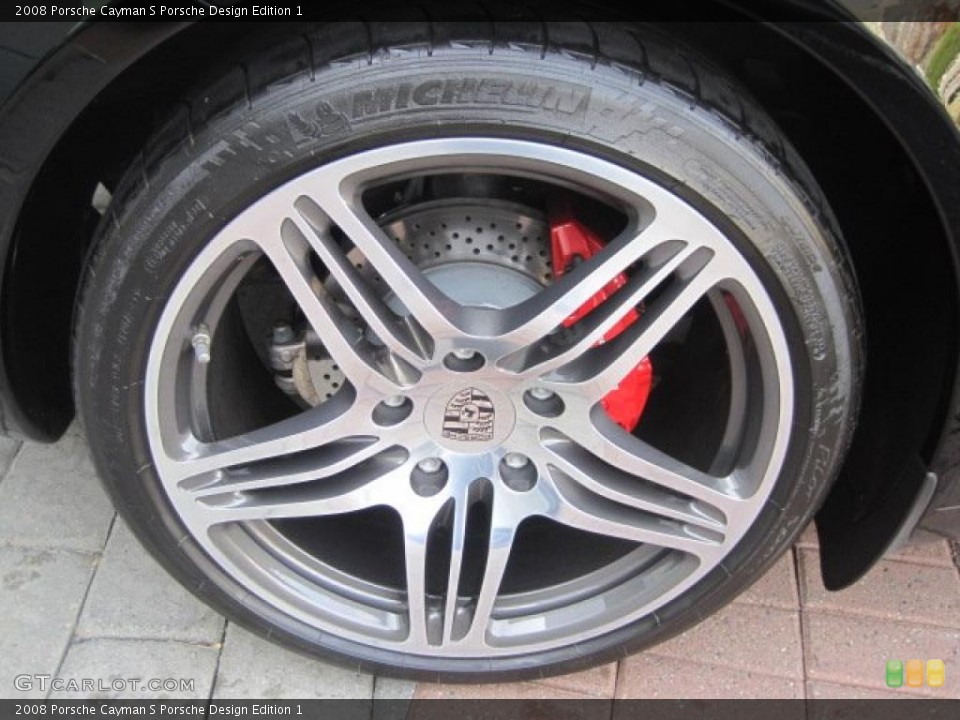 2008 Porsche Cayman S Porsche Design Edition 1 Wheel and Tire Photo #38764677