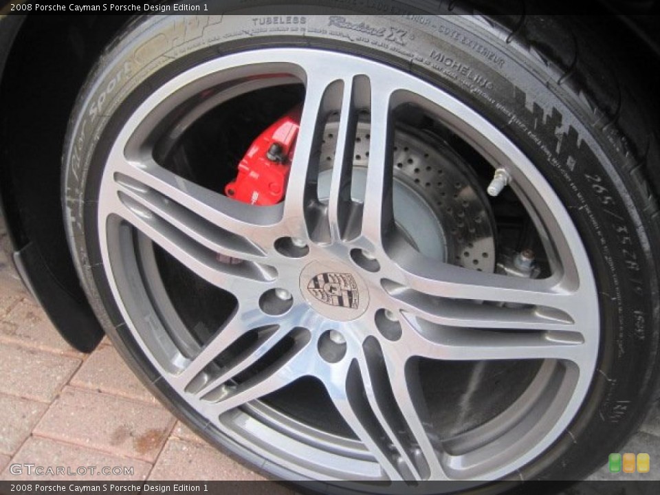 2008 Porsche Cayman S Porsche Design Edition 1 Wheel and Tire Photo #38764729