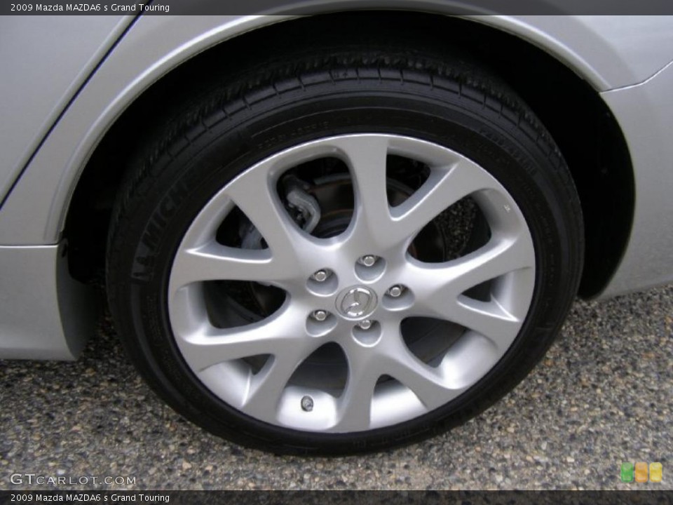 2009 Mazda MAZDA6 s Grand Touring Wheel and Tire Photo #38766747