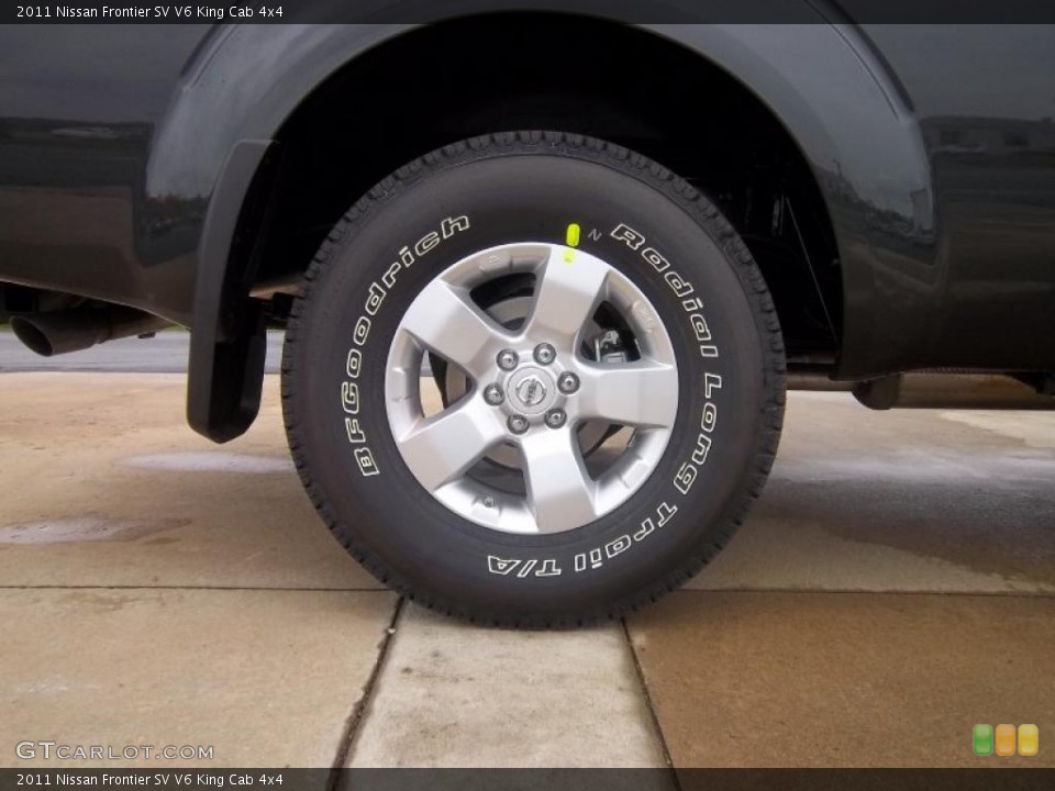 2011 Nissan Frontier SV V6 King Cab 4x4 Wheel and Tire Photo #38766831