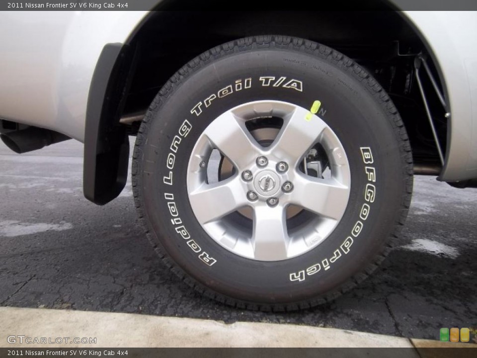 2011 Nissan Frontier SV V6 King Cab 4x4 Wheel and Tire Photo #38767187