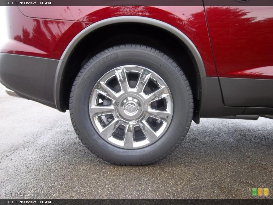 2011 Buick Enclave CXL AWD Wheel and Tire Photo #38767643