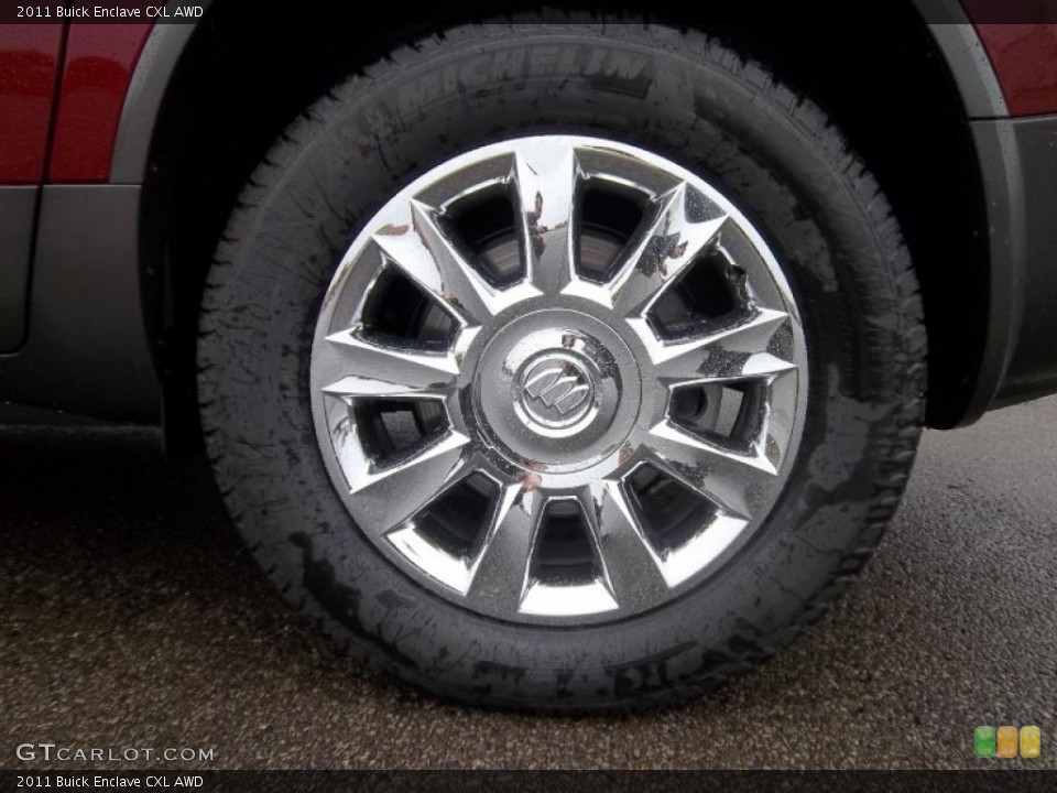 2011 Buick Enclave CXL AWD Wheel and Tire Photo #38767671