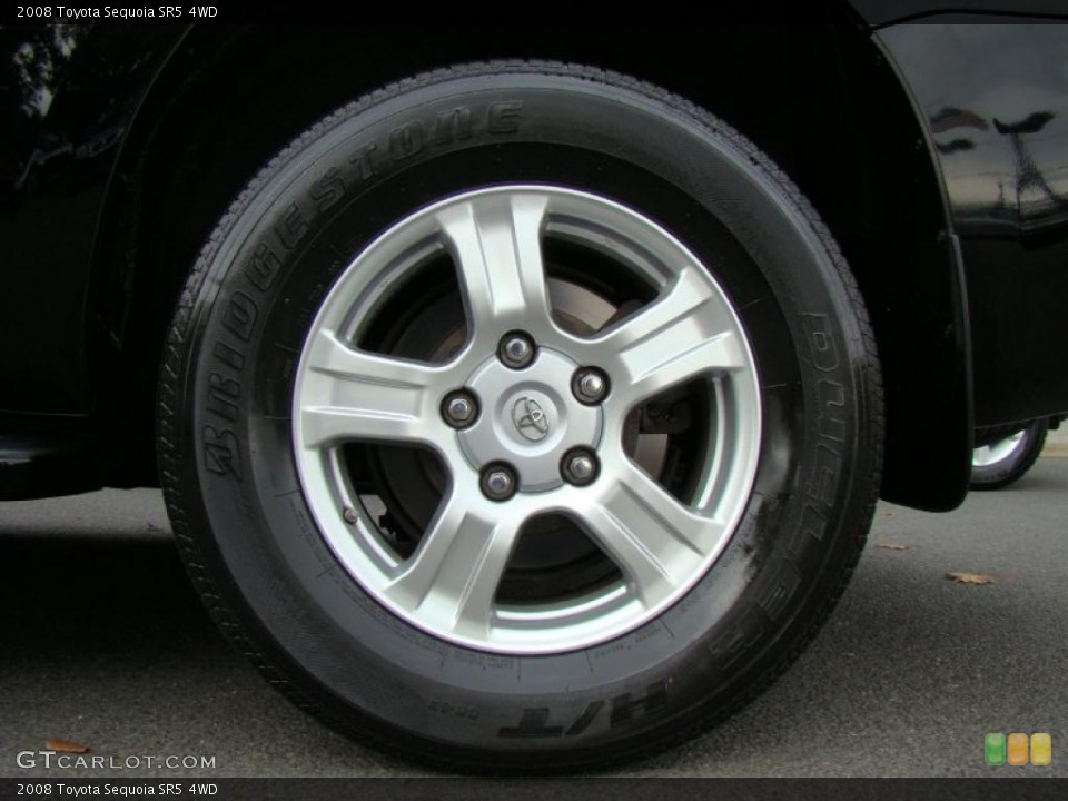 2008 Toyota Sequoia SR5 4WD Wheel and Tire Photo #38772506
