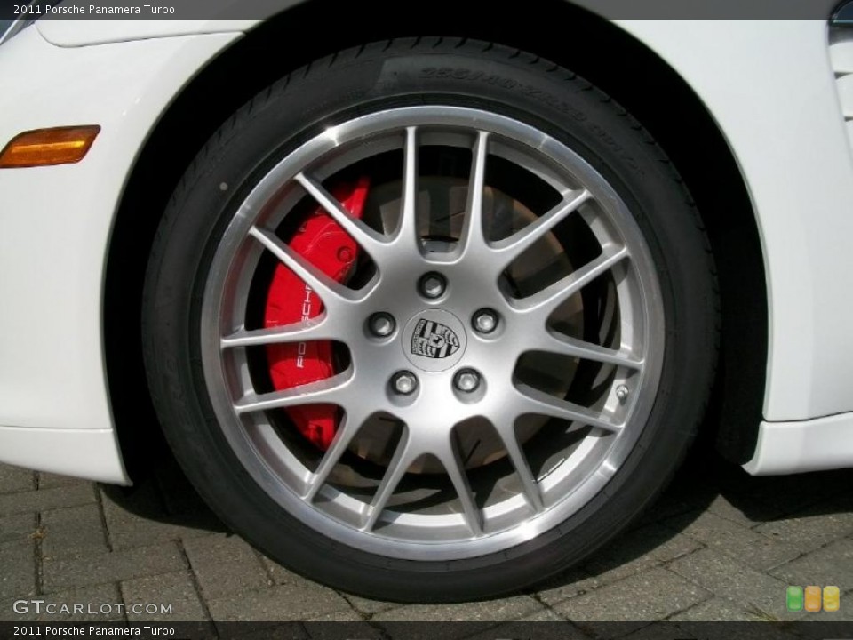 2011 Porsche Panamera Turbo Wheel and Tire Photo #38779020