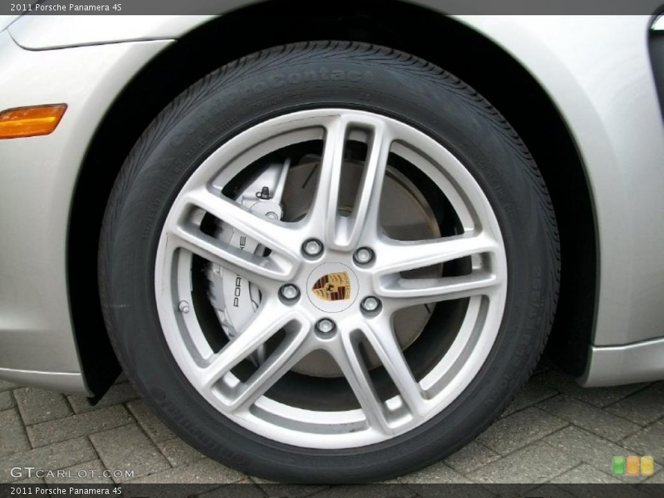 2011 Porsche Panamera 4S Wheel and Tire Photo #38780176