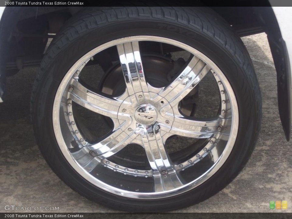2008 Toyota Tundra Custom Wheel and Tire Photo #38780180