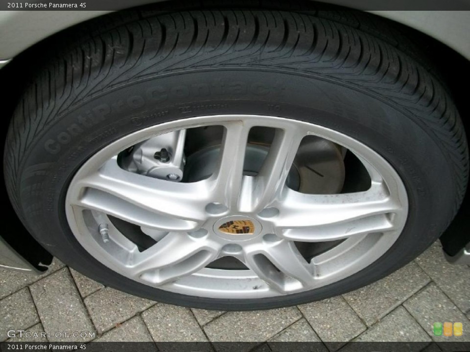 2011 Porsche Panamera 4S Wheel and Tire Photo #38780188